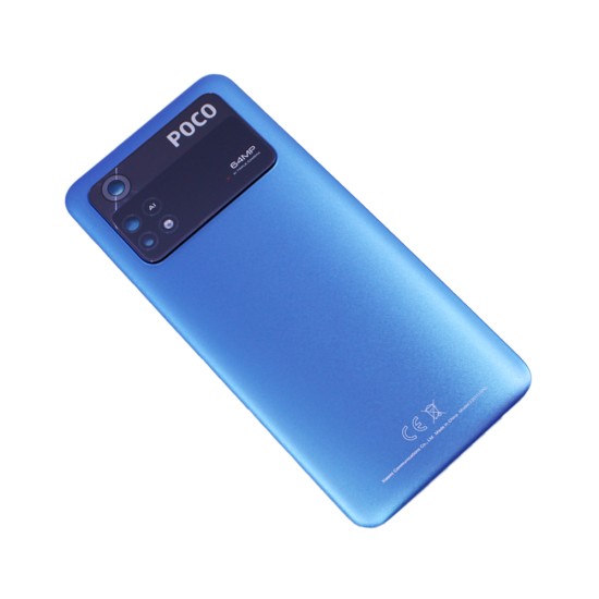 Back Cover with Camera Lens Xiaomi Poco M4 Pro 4g Cool Blue Back Cover with Camera Lens Xiaomi Poco M4 Pro 4g Cool Blue